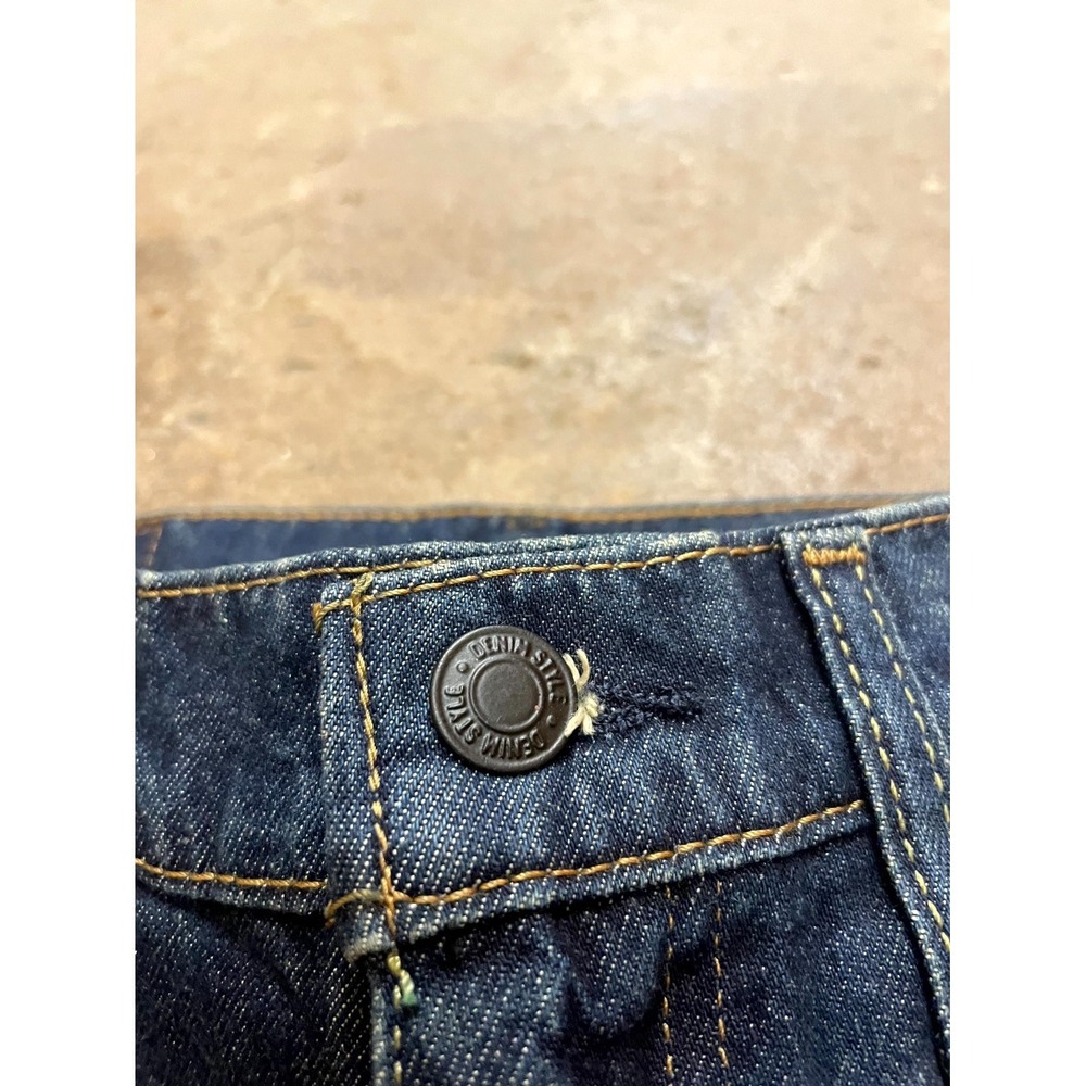 Levi's 511 Straight Leg Jeans Mens 34x32 Blue Denim Dark Wash Cotton Stretch - Picture 5 of 16